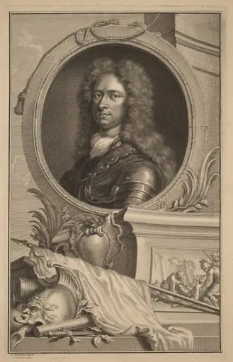 Portrait of a Gentleman, by Jacobus Houbraken