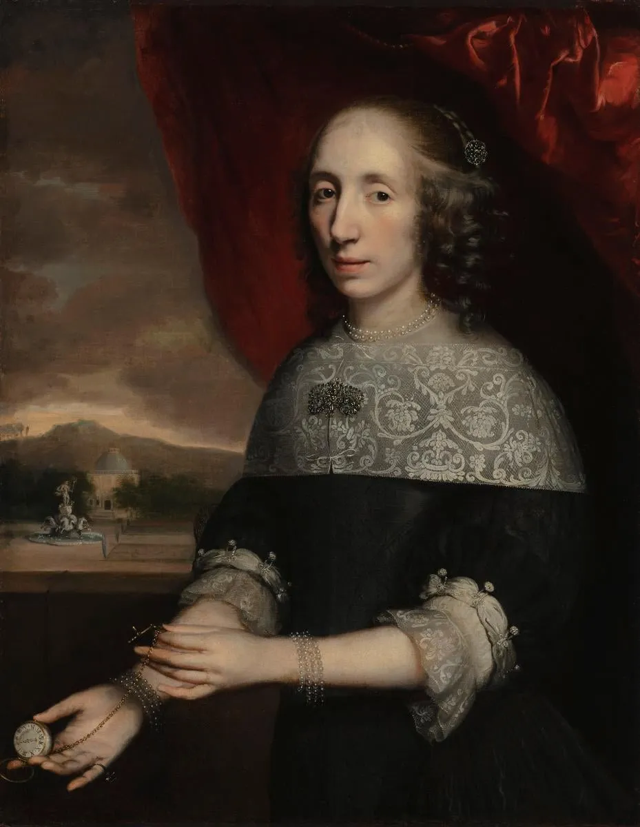 Naisen muotokuva, by Jacobus Leveck, unspecified