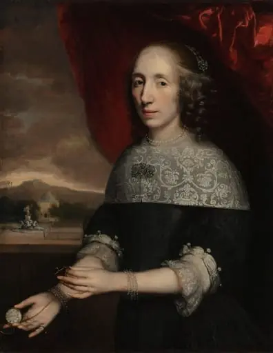 Naisen muotokuva, by Jacobus Leveck