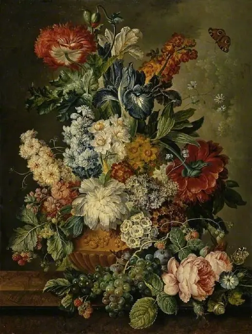 Vase of flowers, by Jacobus Linthorst