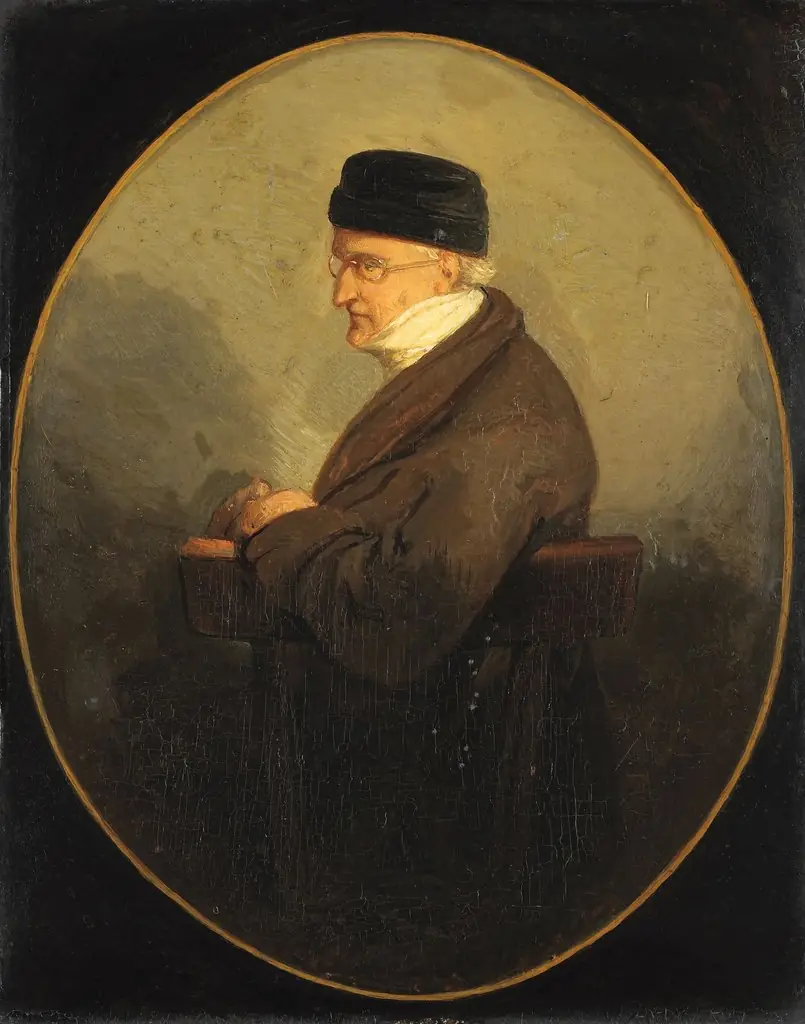 David Pierre Giottino Humbert de Superville (1770-1849), Painter and Writer, by Jacobus Ludovicus Cornet