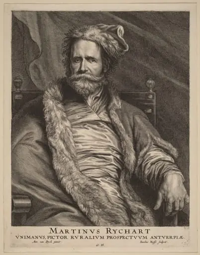 Martin Rijckaert, by Jacobus Neeffs