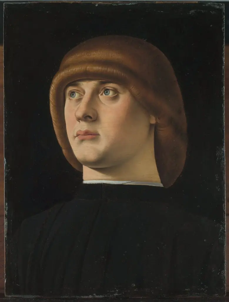 Portrait of a Young Man, by Jacometto Veneziano