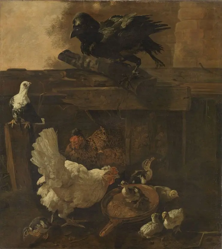 Chicken Yard, by Jacomo Victors