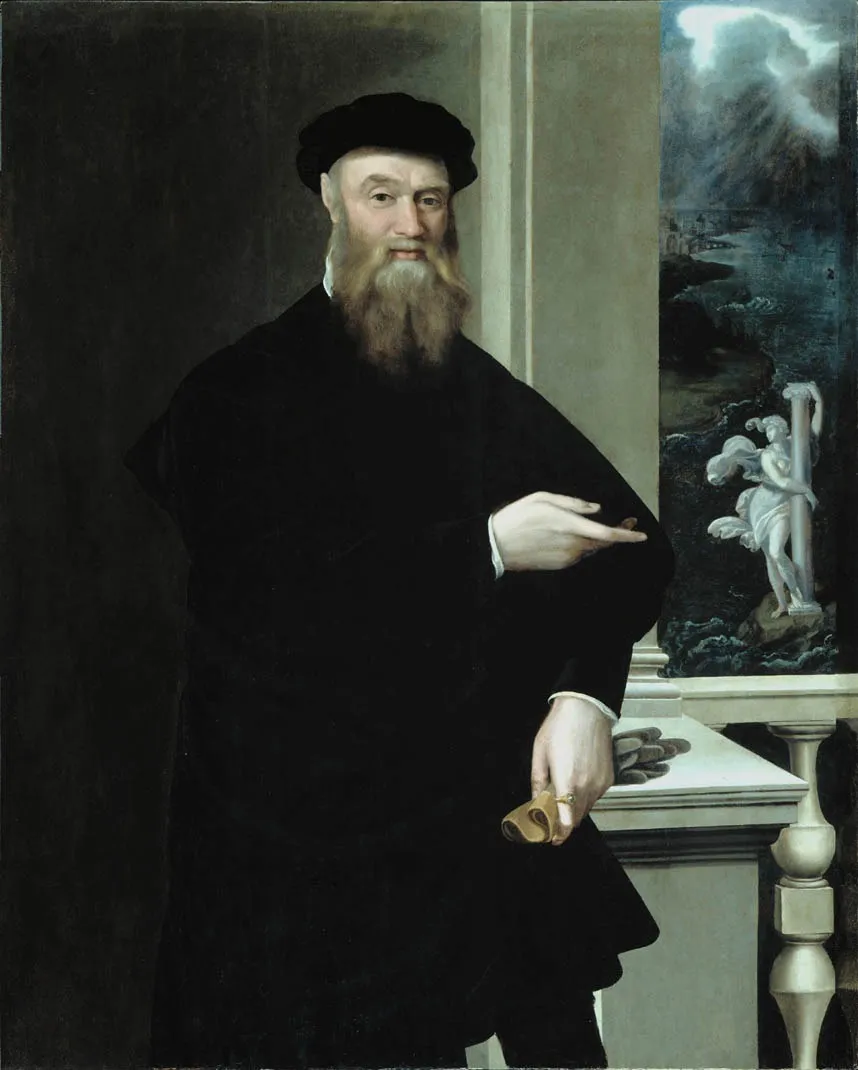 Bindo Altoviti, by Jacopino del Conte, oil, 1550