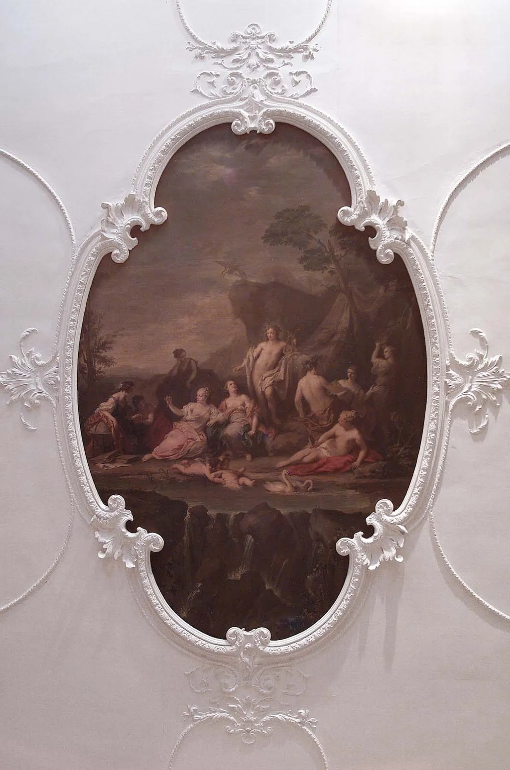 Apollo and the Muses, by Jacopo Amigoni, unspecified, 1727