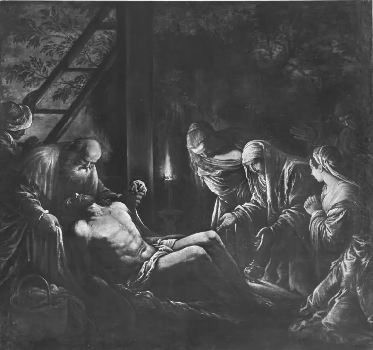 Beweinung Christi (Werkstatt), by Jacopo Bassano