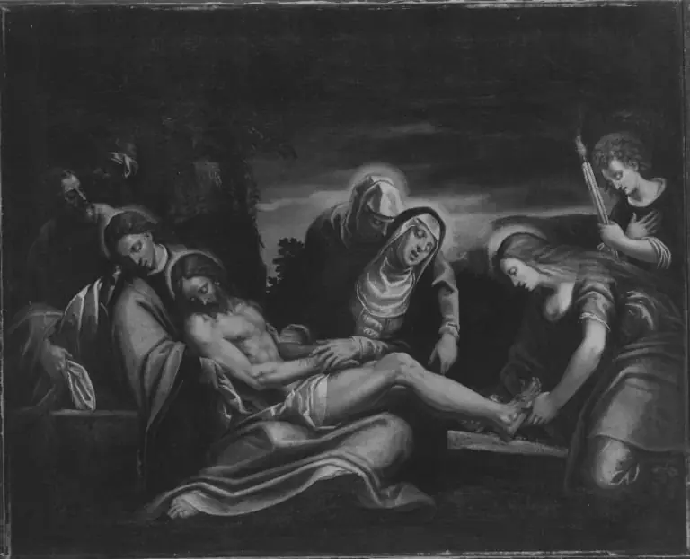 Die Beweinung Christi (?), by Jacopo Bassano