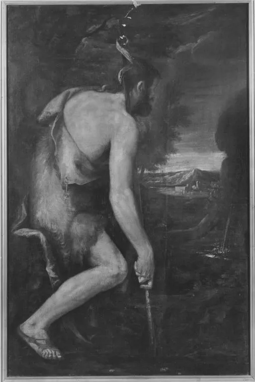 Johannes der Täufer, by Jacopo Bassano, unspecified, 1553