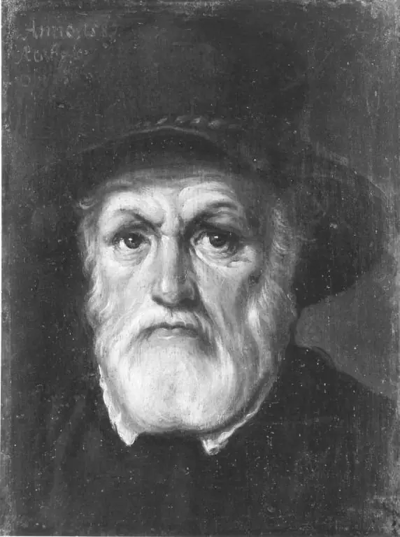 Portrait of Dirck Volckertsz. Coornhert (1522-1590), by Jacopo Bassano