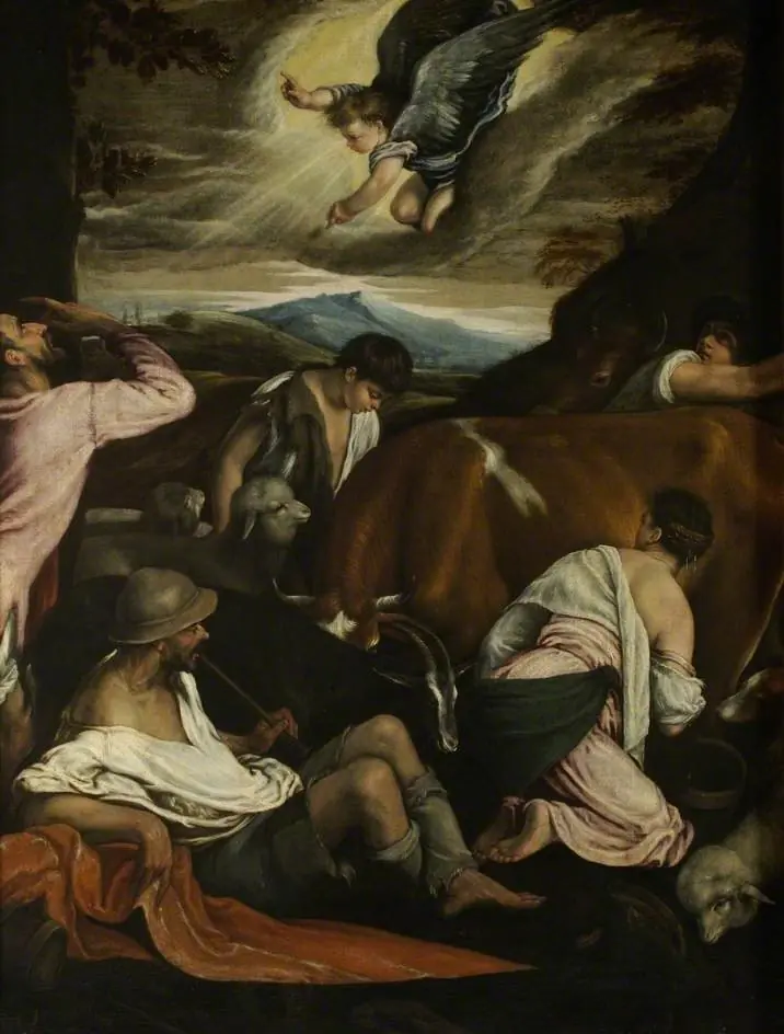 The Annunciation to the Shepherds, by Jacopo Bassano