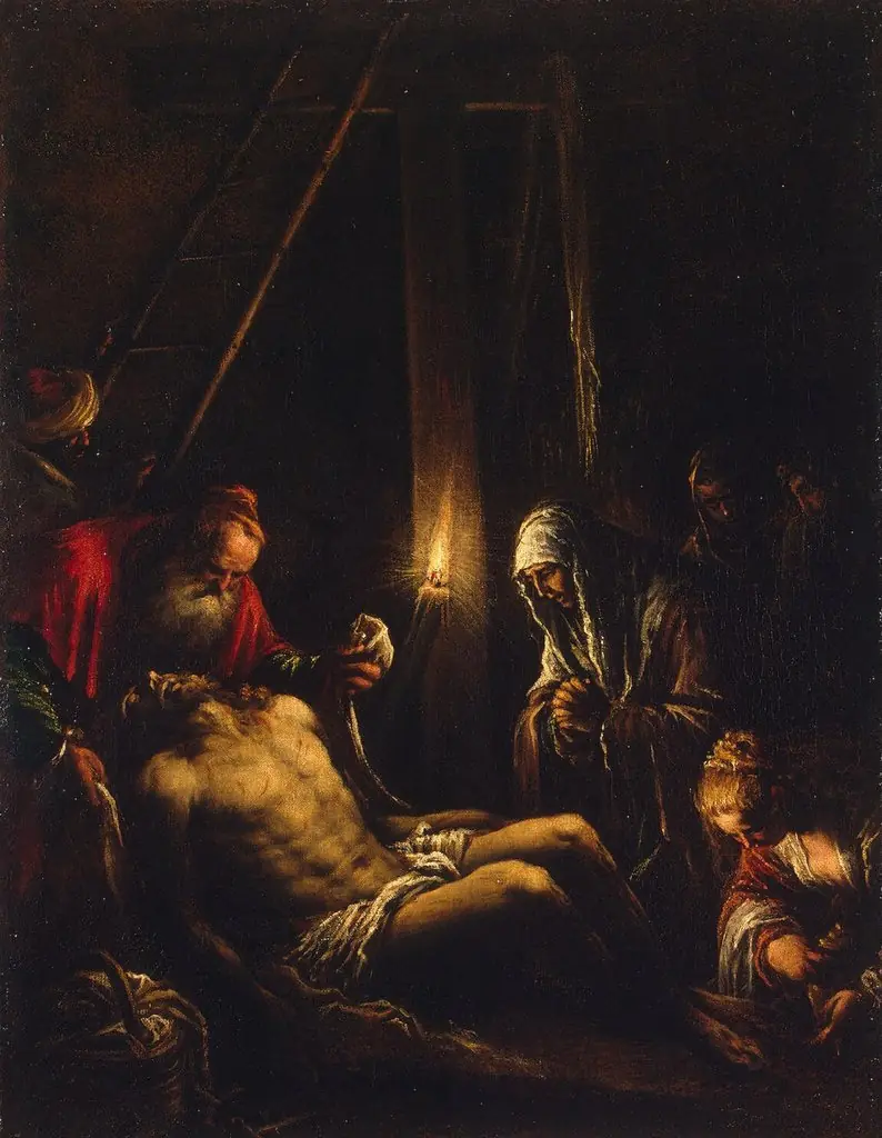The Deposition, by Jacopo Bassano