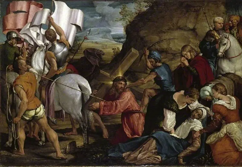 The Journey to Calvary, by Jacopo Bassano