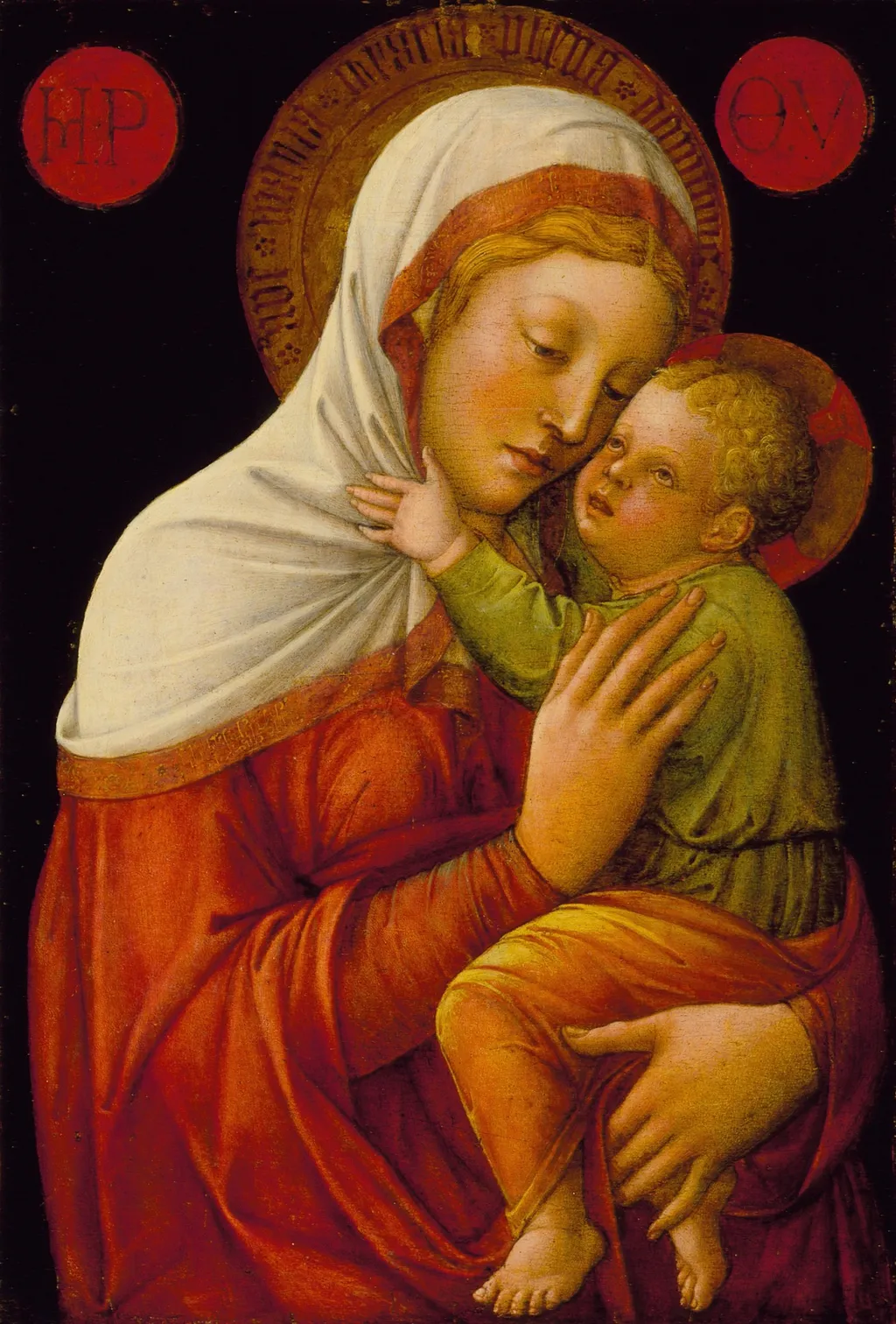 Madonna and Child, by Jacopo Bellini, oil, 1450