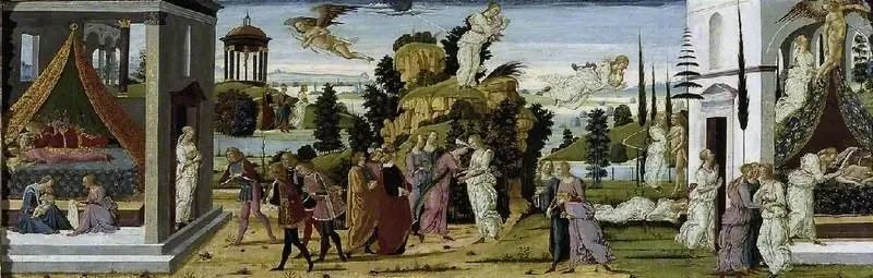 The Story of Cupid and Psyche, by Jacopo da Sellaio