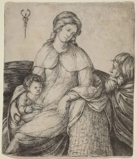 Holy Family, by Jacopo de' Barbari