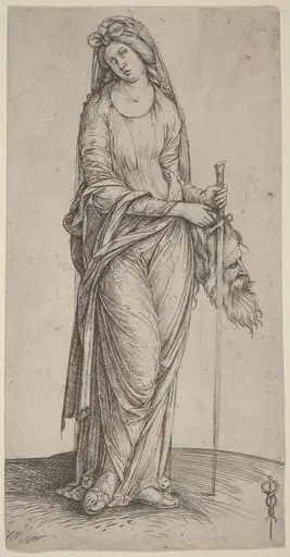 Judith Holding the Head of Holofernes, by Jacopo de' Barbari