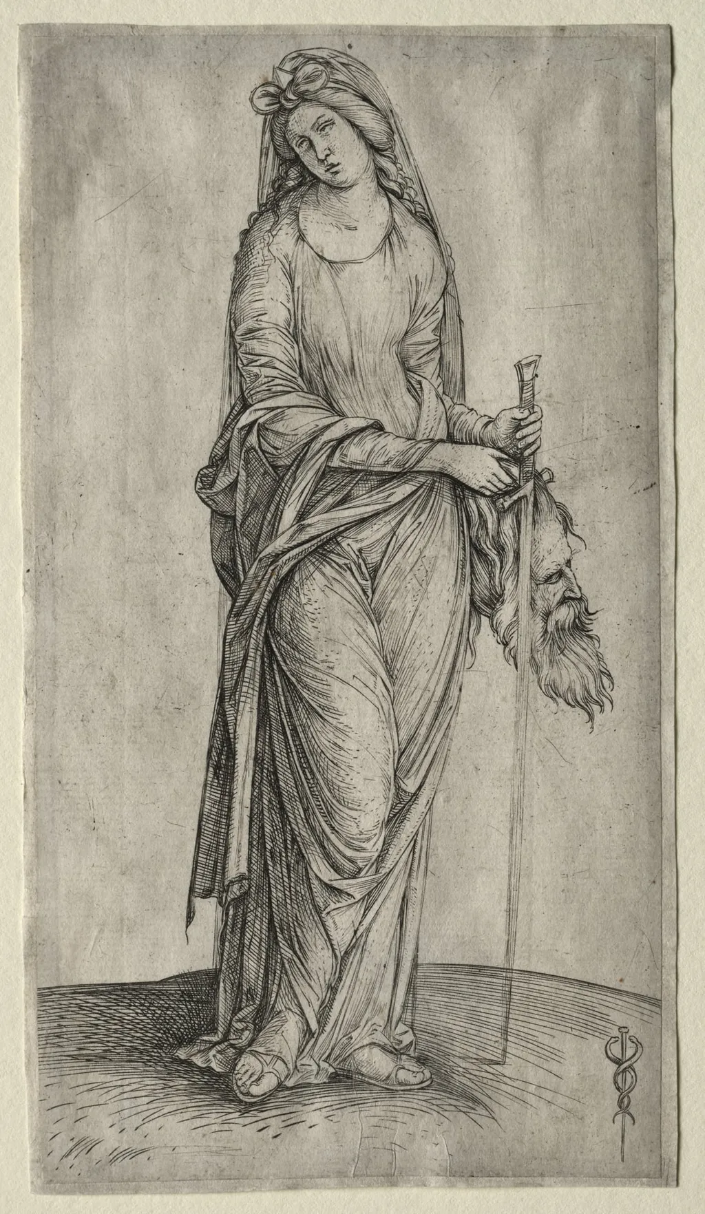 Judith Holding the Head of Holofernes, by Jacopo de' Barbari, 1502