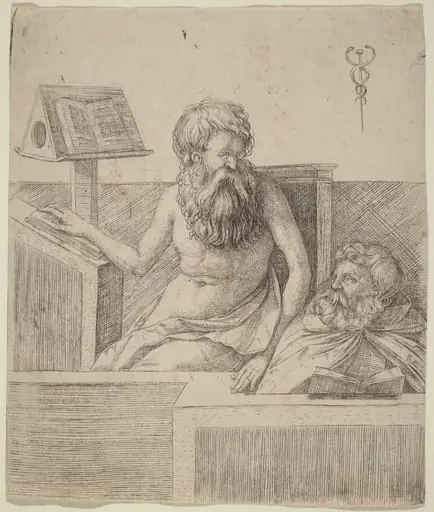 Two Philosophers, by Jacopo de' Barbari