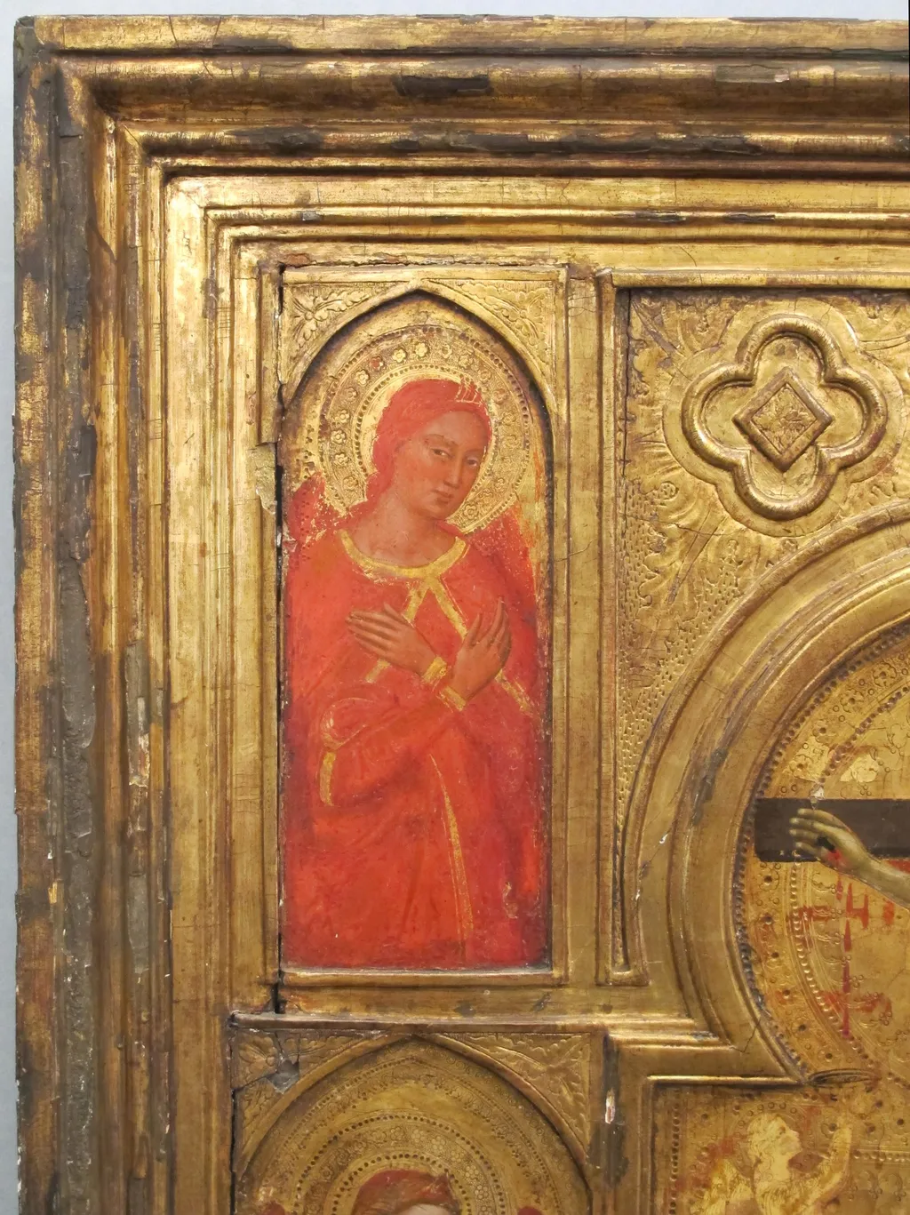 Six Angels, by Jacopo di Cione, tempera, 1365