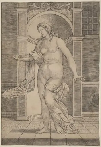 Lucretia, by Jacopo Francia