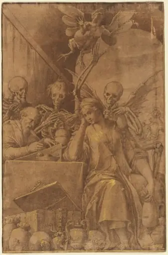Avarice, by Jacopo Ligozzi