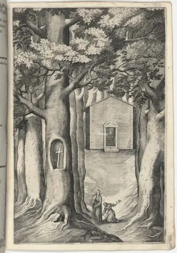 Chapel of the Blessed John of La Verna (Cappella del beato Giovanni della Verna) [plate S], by Jacopo Ligozzi