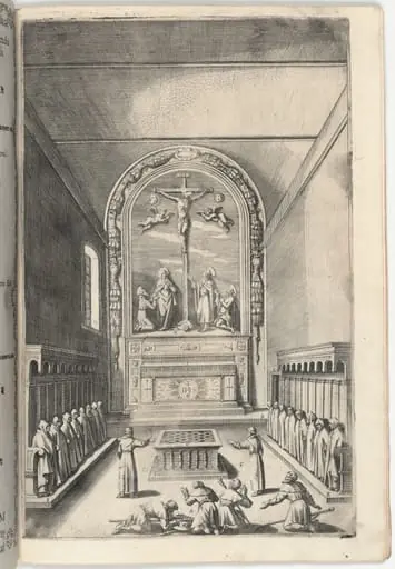 Church of the Stigmata (Chiesa delle Stimmate) [plate M], by Jacopo Ligozzi