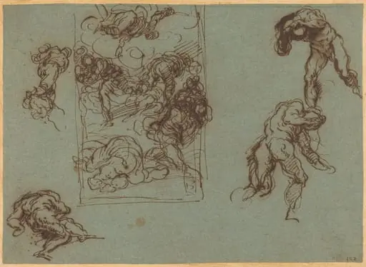 Figure Studies, by Jacopo Palma il Giovane