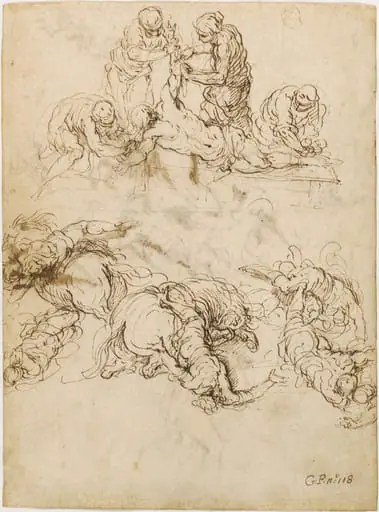 The Martyrdom of Saint Bartholomew; The Conversion of Saint Paul, by Jacopo Palma il Giovane
