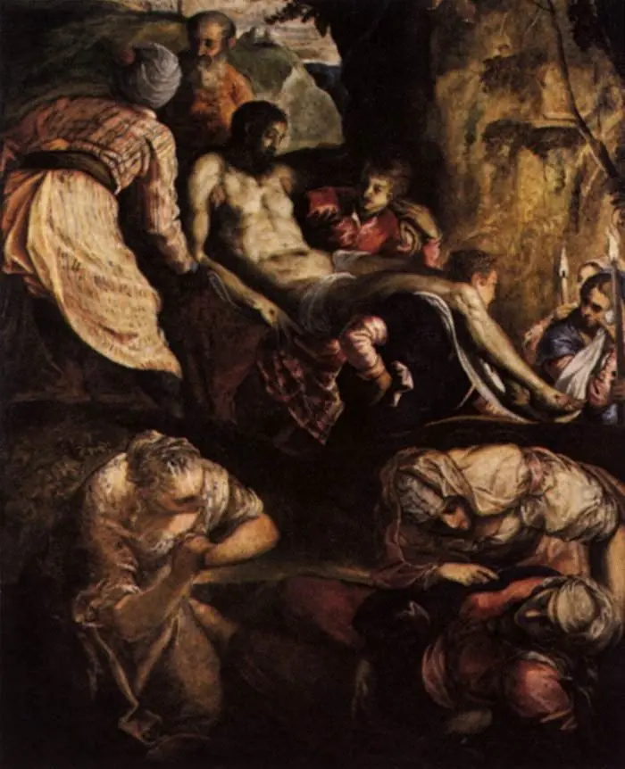 Christ Carried to the Tomb, by Jacopo Tintoretto