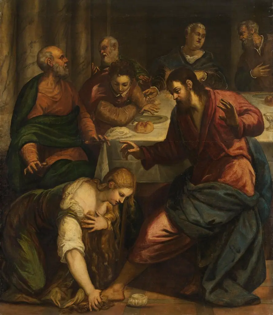 Christus im Hause des Pharisäers Simon (Kopie nach)