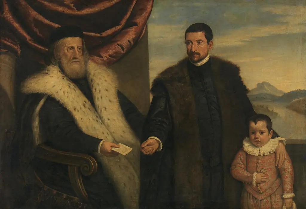 Gruppenbildnis, by Jacopo Tintoretto