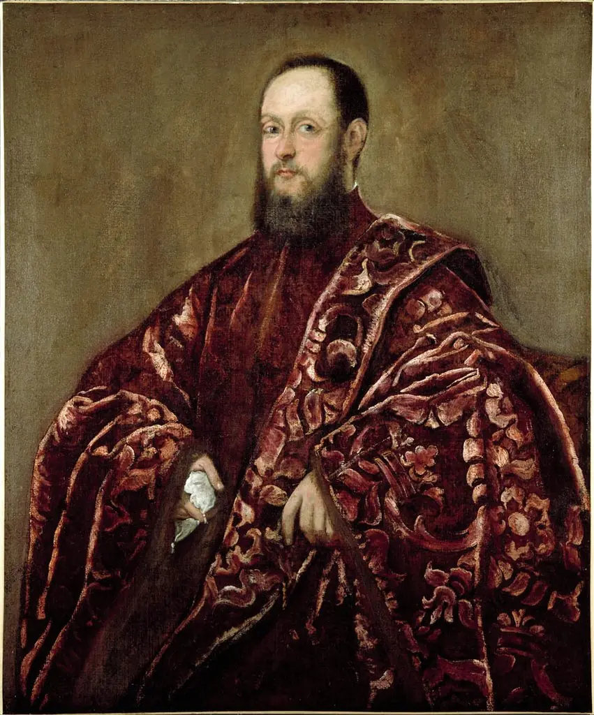 Portrait d'un membre de la famille Foscari, by Jacopo Tintoretto