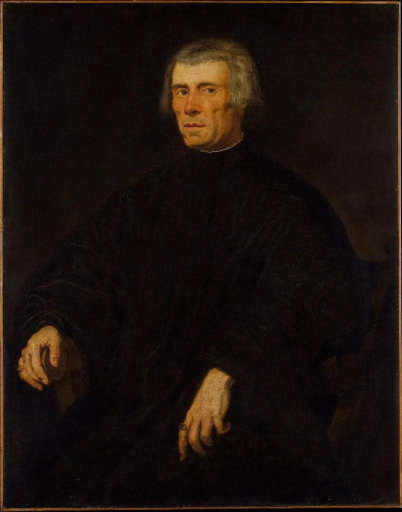 Portrait of a Man, by Jacopo Tintoretto, 1540