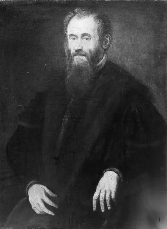 Portrait of a Man, by Jacopo Tintoretto, oil, 1563