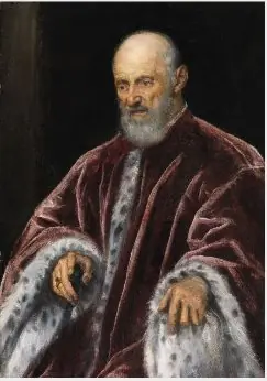 Portrait of a Venetian Senator, by Jacopo Tintoretto
