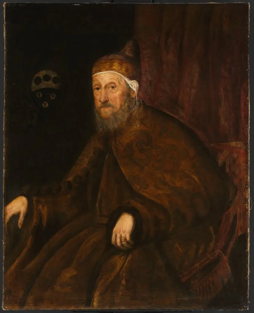 Portrait of Doge Pietro Loredano, by Jacopo Tintoretto