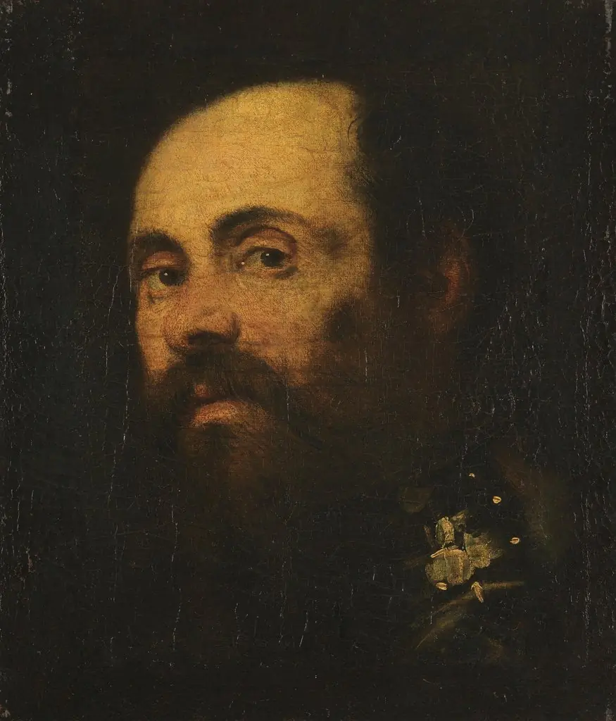 Porträt eines bärtigen Mannes, by Jacopo Tintoretto