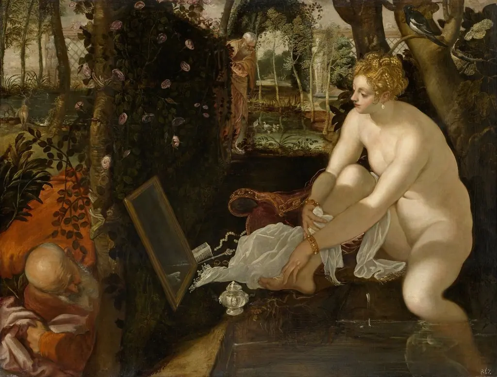 Susanna and the Elders, by Jacopo Tintoretto, 1555