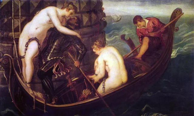 The Deliverance of Arsinoe, by Jacopo Tintoretto