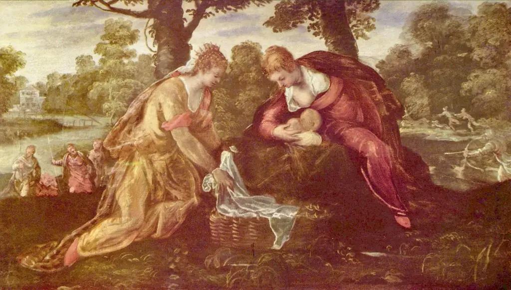 The Finding of Moses, by Jacopo Tintoretto