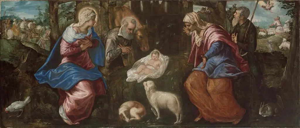 The Nativity, by Jacopo Tintoretto