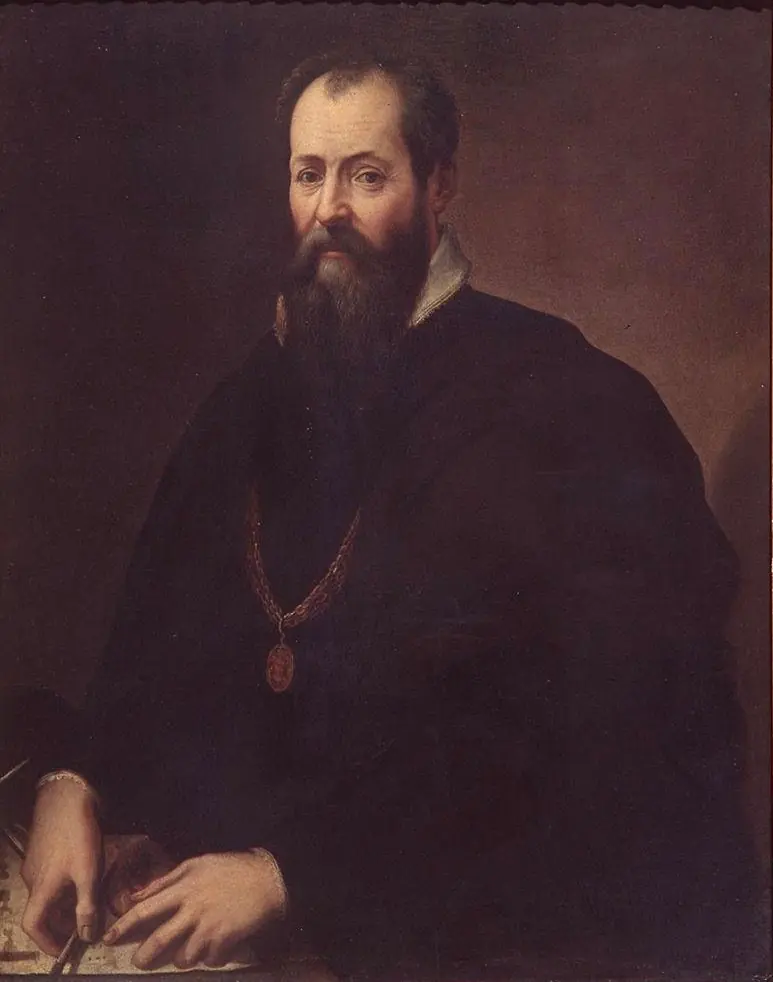 Portrait of Giorgio Vasari, by Jacopo Zucchi