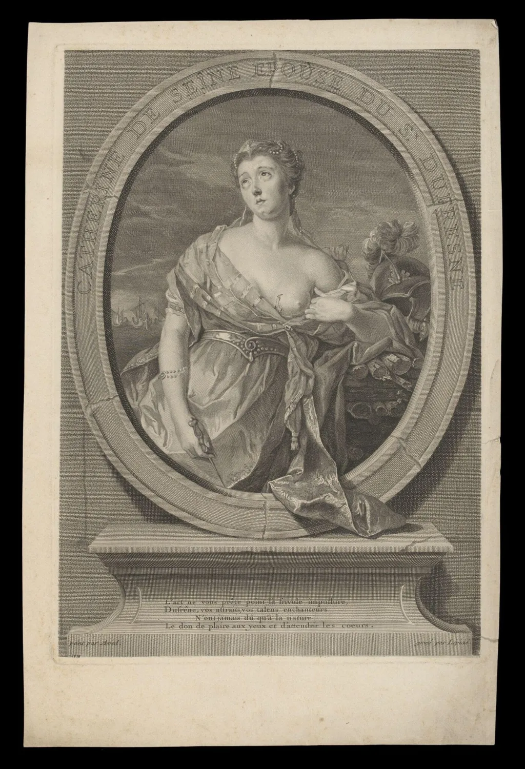 H Beard Print Collection, by Jacques-André-Joseph Aved, 1750
