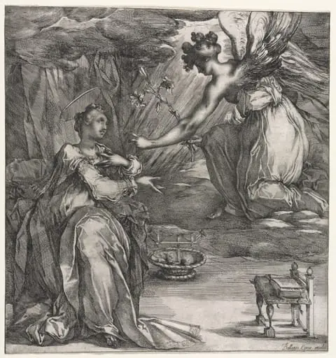 The Annunciation, by Jacques Bellange