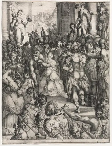 The Martyrdom of Saint Lucy, by Jacques Bellange
