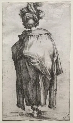The Three Magi: Melchior, by Jacques Bellange