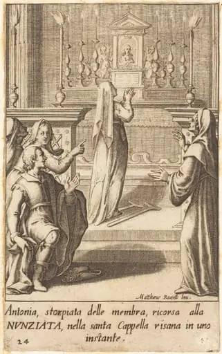 Antonia, by Jacques Callot