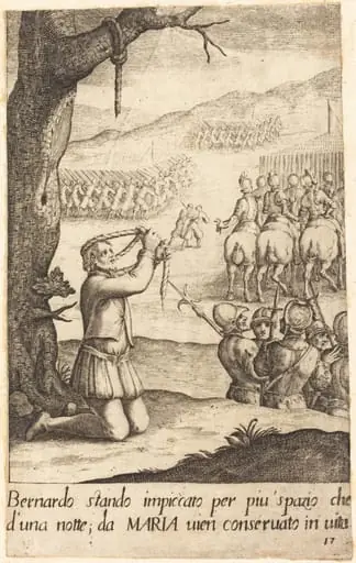 Bernardo, by Jacques Callot